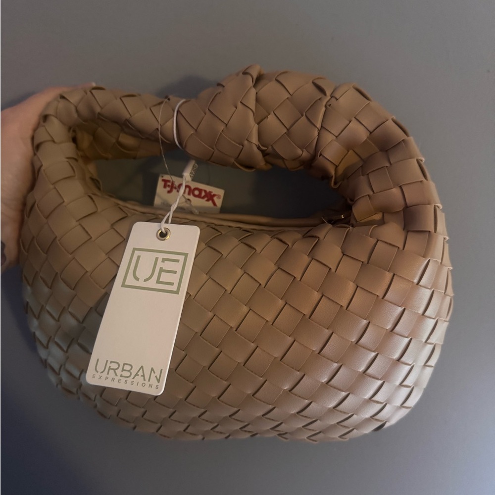 Urban Expressions Tan Woven Women's Bag